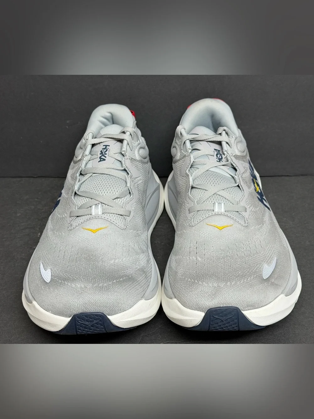 NEW HOKA Gaviota 6 Men's Size 12.5 4E X-WIDE Stellar Grey/Stardust Running Shoes